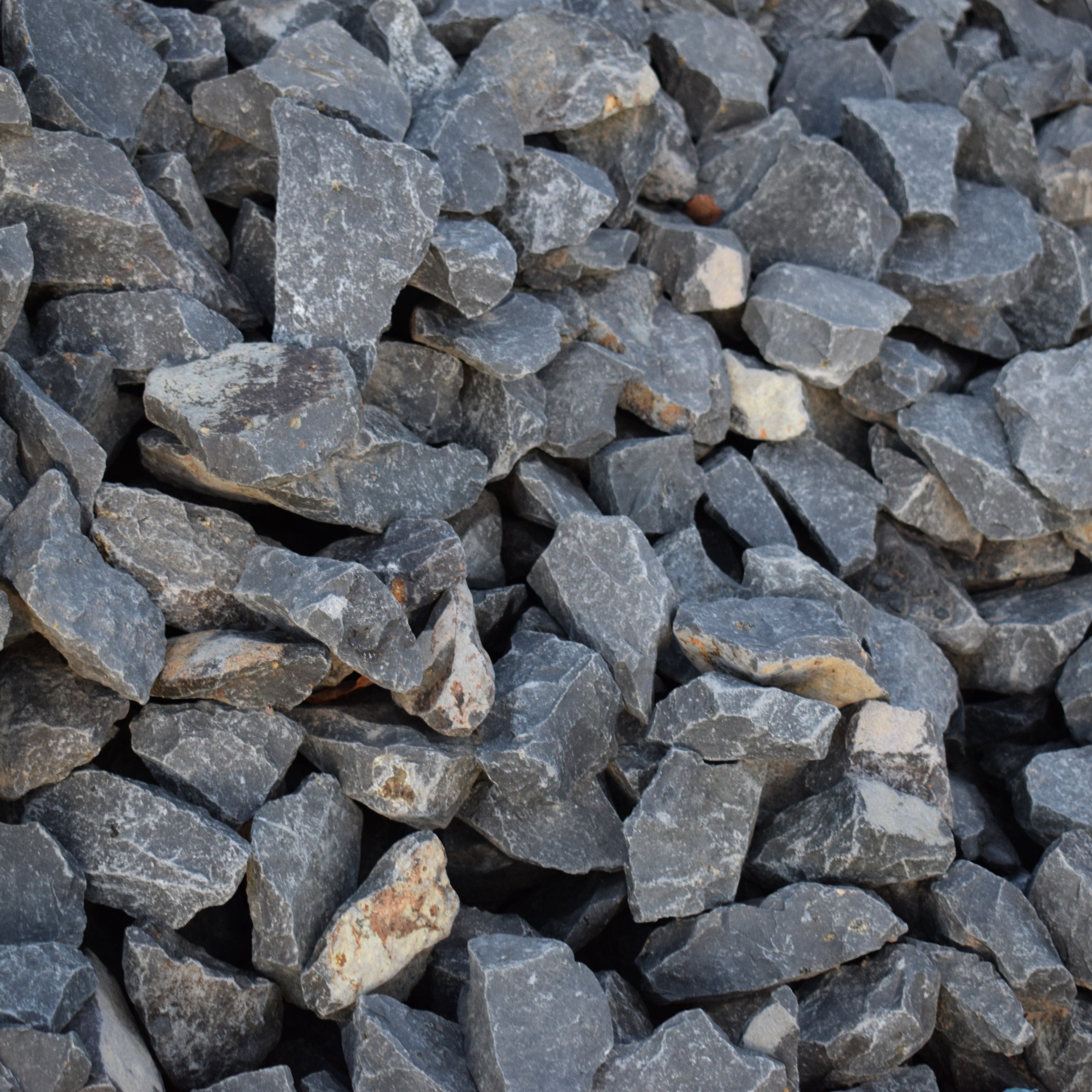 natürlicher Basaltstein gebrochen 80-120mm Körnung
